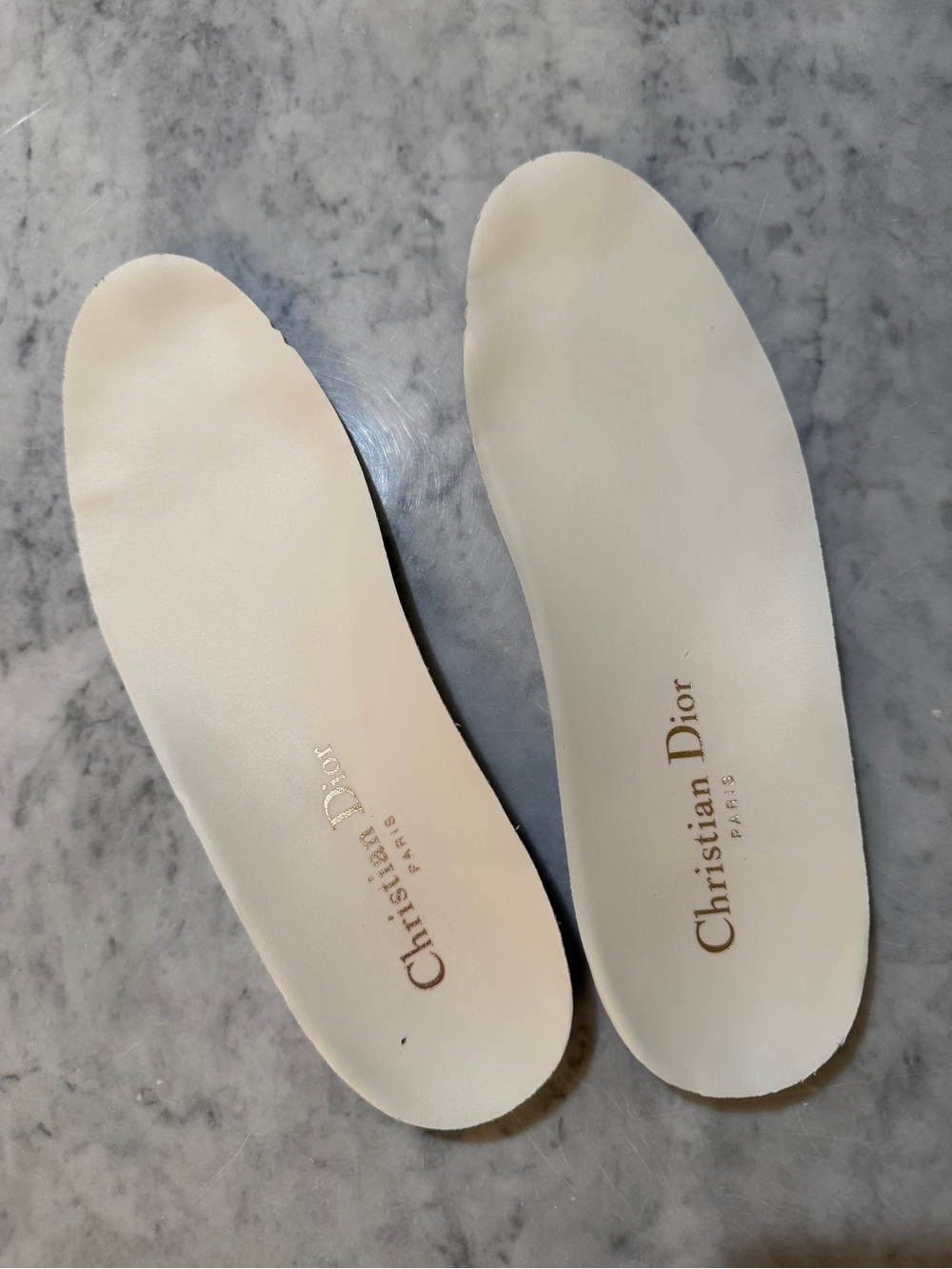 Dior “Walk ‘N’Dior” Beige and Gray Monogram Canvas Sneakers - Picture 8 of 11